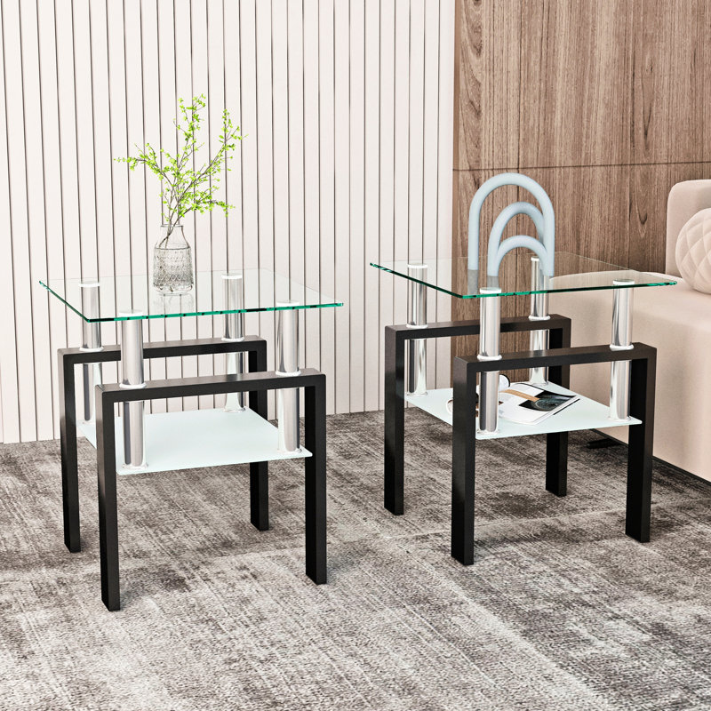 Table basse, Clair, Noir