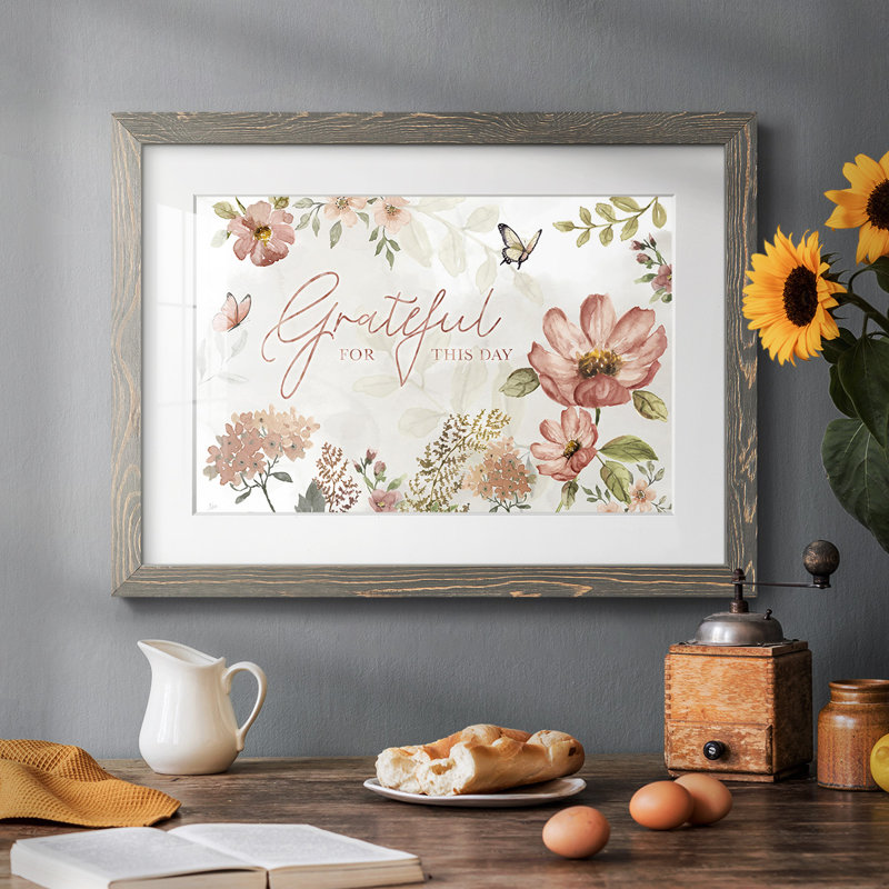 Summers Grateful, reproduction d'art sur papier, H 18 po x l 26 po x P 1,5 po, Gris