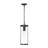 Kagen Antique Bronze Outdoor Pendant Light with Clear Glass Panels-127392958