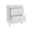 Table de chevet Schaefferstown, blanc