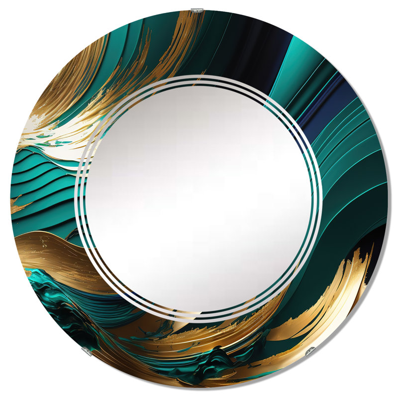 Miroir mural Quimora, 32 po x 32 po