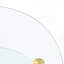 Table basse ronde avec tablette de plancher-983351745