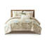 Édredon surdimensionné pour grand lit 6 pièces avec housses de coussin amovibles étiquetées, tissage facile d'entretien, preuve