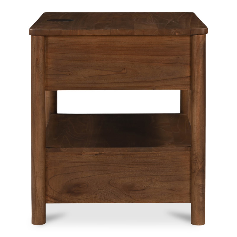 Lottie 28.5'' W Solid Wood Nightstand