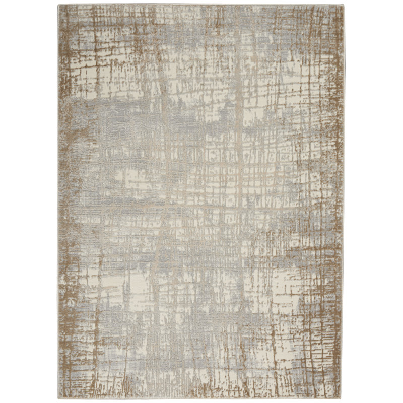 Rush Abstract Area Rug, Rectangle 97cm x 152cm