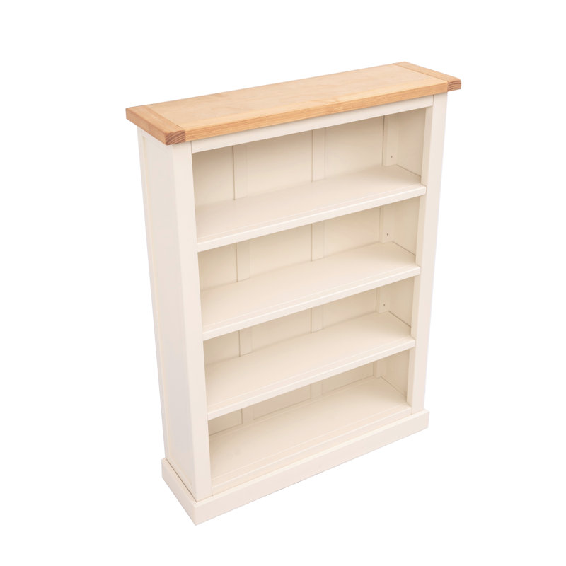 Ginnia 120cm H Standard Bookcase, 120cm H x 89cm W x 25cm D