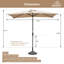 Parasol de marché Birdwell-1850860043