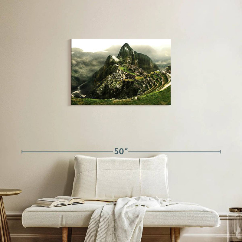 Lilie vue du Machu Picchu, H 20 po x l 30 po