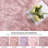 Halle-Mia Shag Fluffy Faux Sheepskin Area Rug in Pink-2042097552