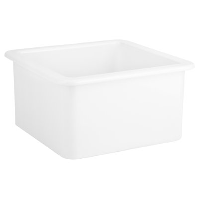 Évier de cuisine encastré en argile réfractaire à simple cuve 18 po Signature Hardware Derin