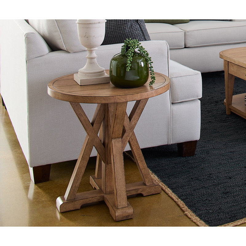 Table de bout Mya, Brun clair