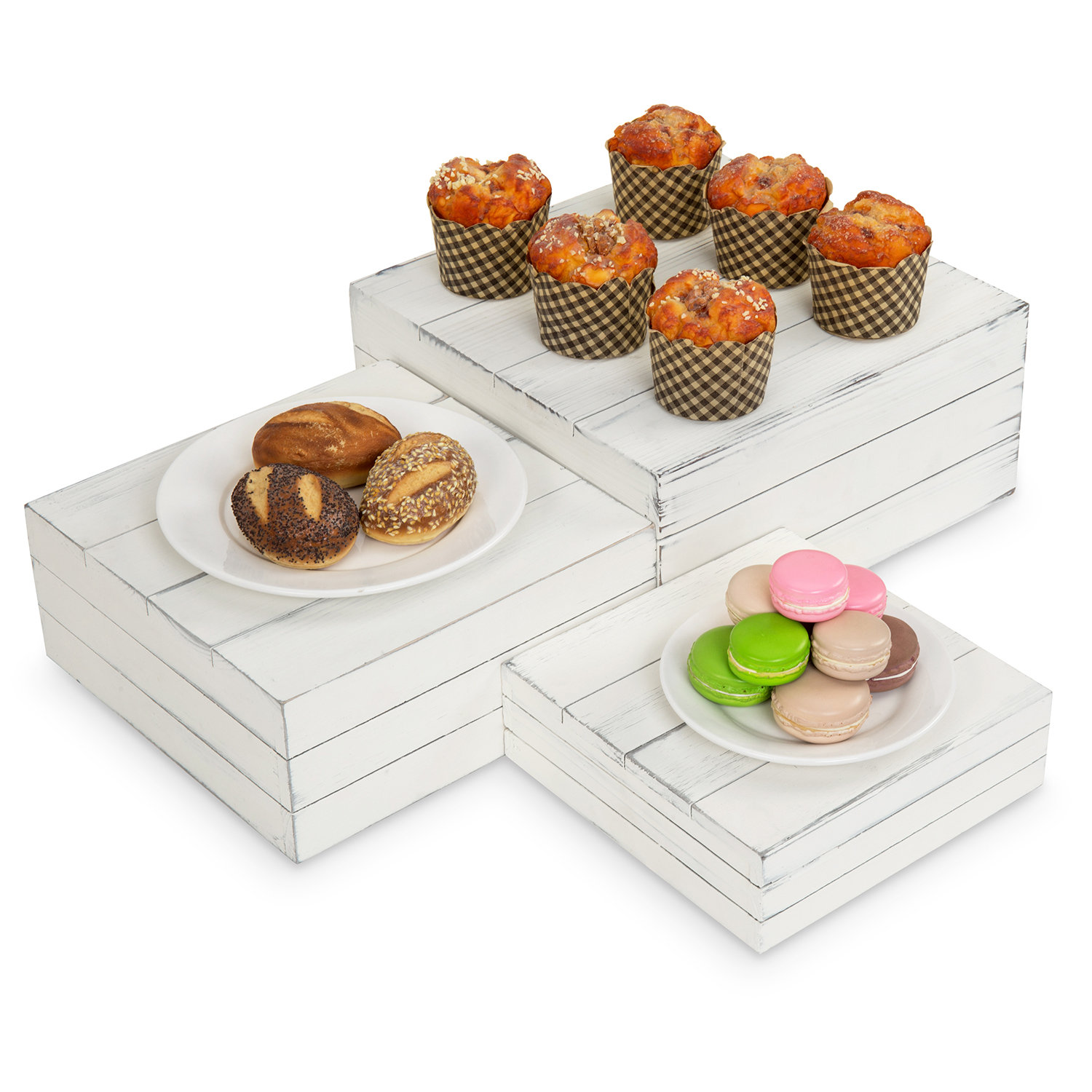 MyGift Wood Display Riser & Stand & Reviews | Wayfair