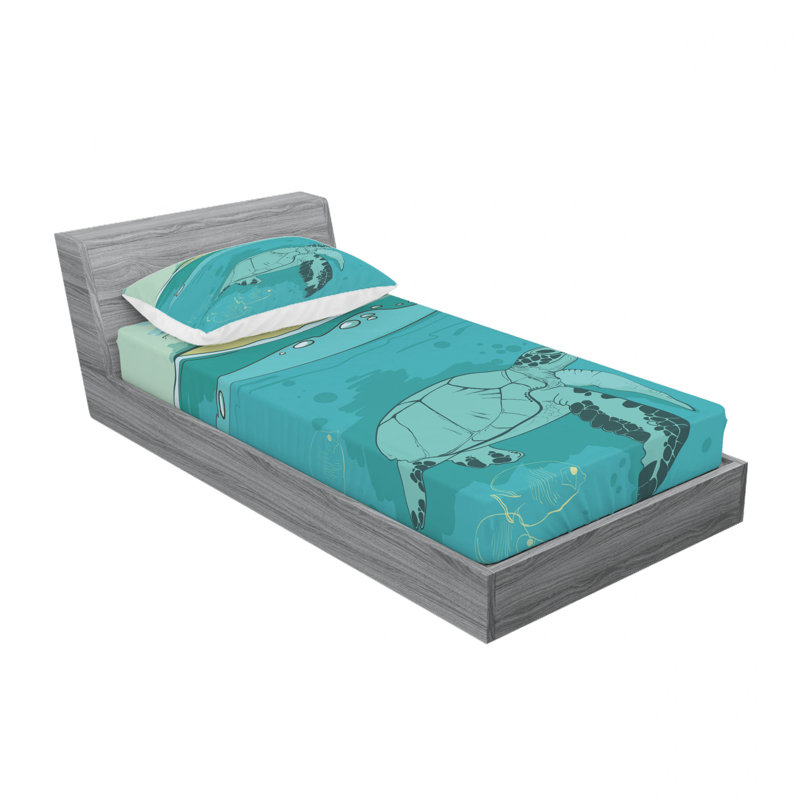 Microfiber Sheet Set, Twin XL Sheet Set with Fitted Sheet