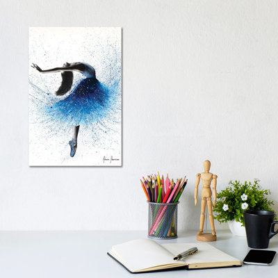 Crystal Fountain Dance by Ashvin Harrison - Print on Canvas