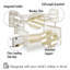 Lit superposé simple au-dessus de double en bois massif Arlo par Sand & Stable ™ Baby & Kids-1159158967