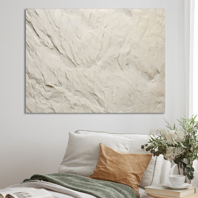 Minimalism Geige Glacier Harmony - Abstract Canvas Prints