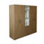 Pamel 5 Door Manufactured Wood Wardrobe-1954991414