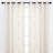Branca Polyester Damask Semi Sheer Grommet Curtain Panel Set-1209475018-1209475019