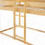 Lit superposé simple en bois avec tente-2102657563