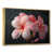 Toile avec cadre flottant or