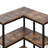 78.7" H x 23.6" W 7 Tier Corner Bookcase L-Shaped Organizer