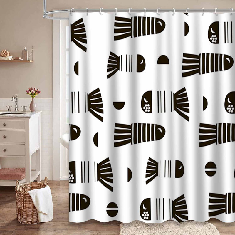 Rideau de douche imperméable Kids, L 72 po x l 84 po