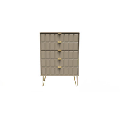 Allem 77cm W 5 - Drawer Chest of Drawers