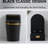 1.45 Gallons Per Minute GPF Elongated Height One-Piece Black Toilet (Seat Included)