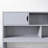 Full Size Platform Bed With Storage Bookcases & 4 Drawers-2045763437
