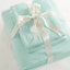 Ensemble de 4 draps 100% molleton, douillet, ultra doux, boulochage, lavable à la machine, comprend des draps-housses plats et 2 taies d'oreiller