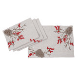 Inglesbatch Embroidered Rectangle Placemat