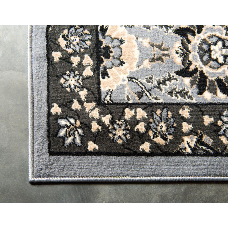 Britannia Floral Indoor Rug, Square 8'