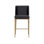Alexandro Upholstered Stool with Metal Frame