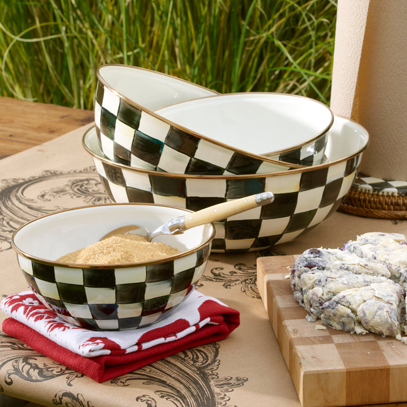 Courtly Check Everyday Bowl, 13"