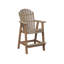 Comfo Back Outdoor Bar Stool-854941748-854941705