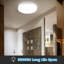 Danyia Silver LED Outdoor Flush Mount