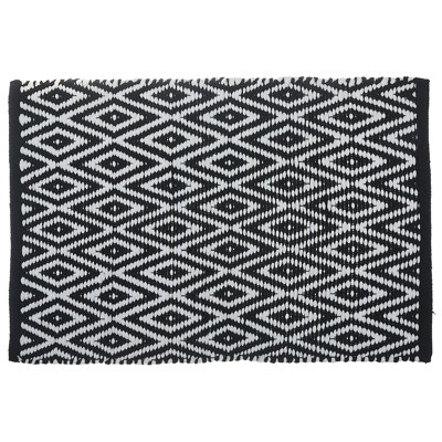 Tapis diamant tissé à la main