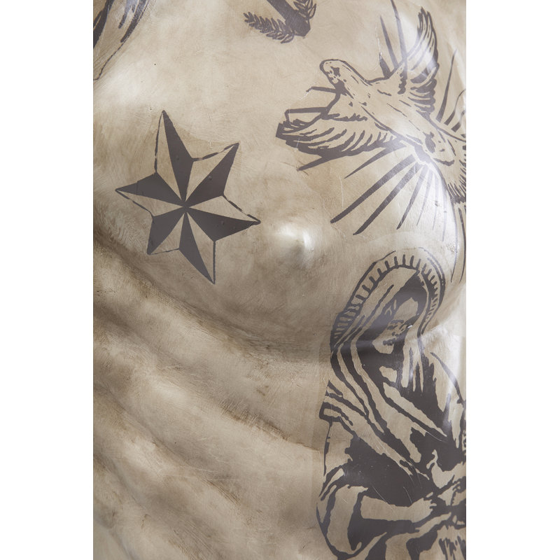 Deco Object Torso Tattoo