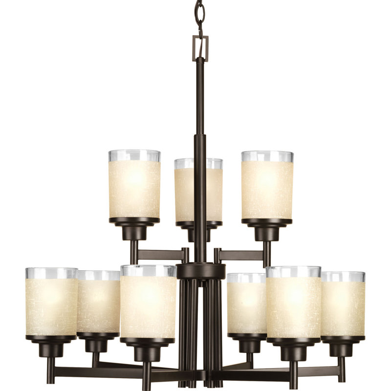Alexa 9 - Light Dimmable Tiered Chandelier
