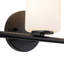 Ezra 22-in Black dimmable Bathroom Vanity Light