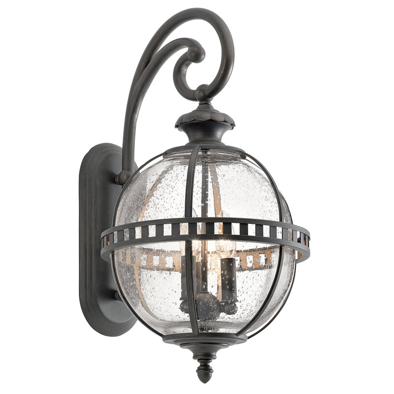 Lanterne murale d'extérieur 3 lumières Dellaposta