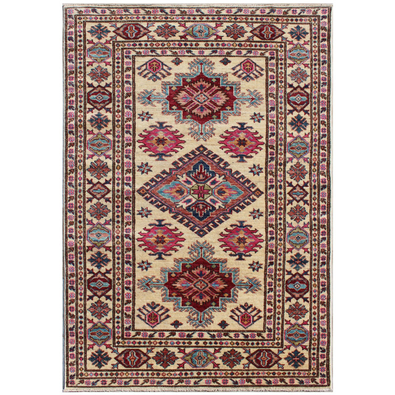 Alajbegu Oriental Hand Woven 105cm X 153cm Area Rug