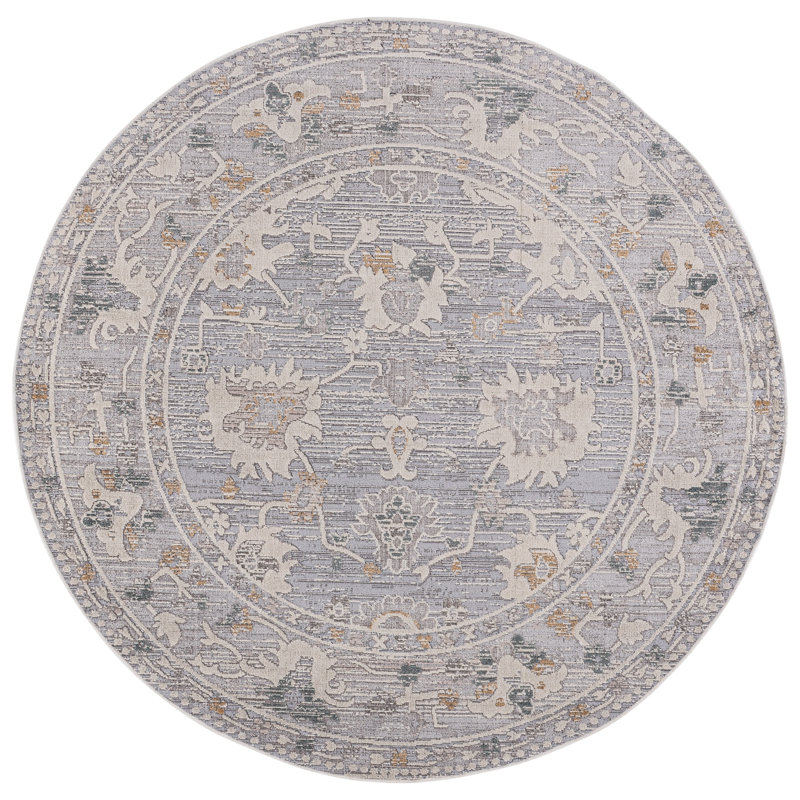 Miranda 310 Performance Oriental Rug, Round 6'6"