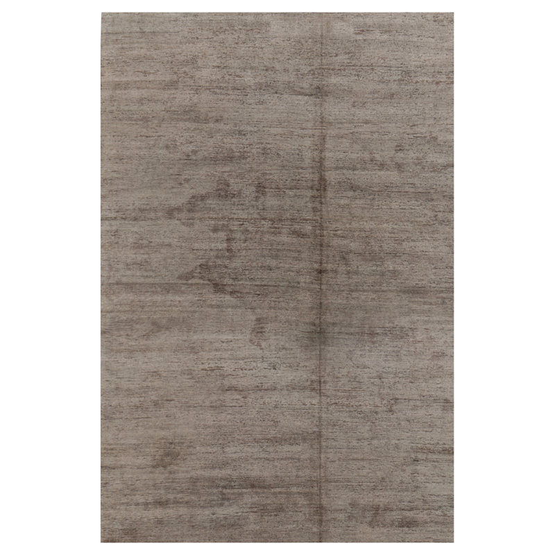 Textural Hand Knotted Area Rug