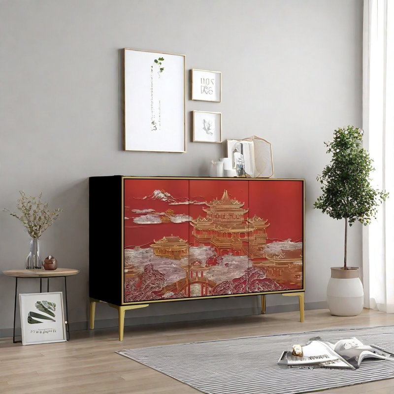 Buffet de luxe moderne et minimaliste