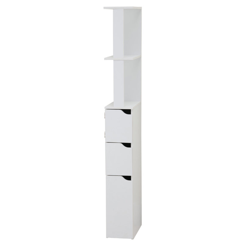 Hollie-Jo Linen Cabinet, White