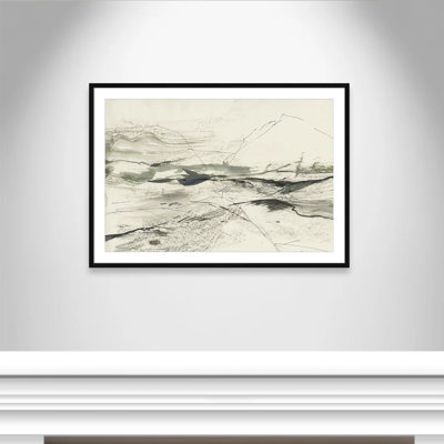Green Sketches Print by PI Studio