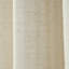 Chenille Stripe Lined Eyelet Curtains-133097969-133097972