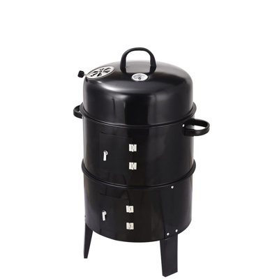 Four de cuisson extérieur - Obtenez de la viande tendre avec un chauffage à 360 degrés, évitez la fumée d'huile et cuisez de délicieux repas