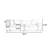 White Cotton and linen Modular Sofa